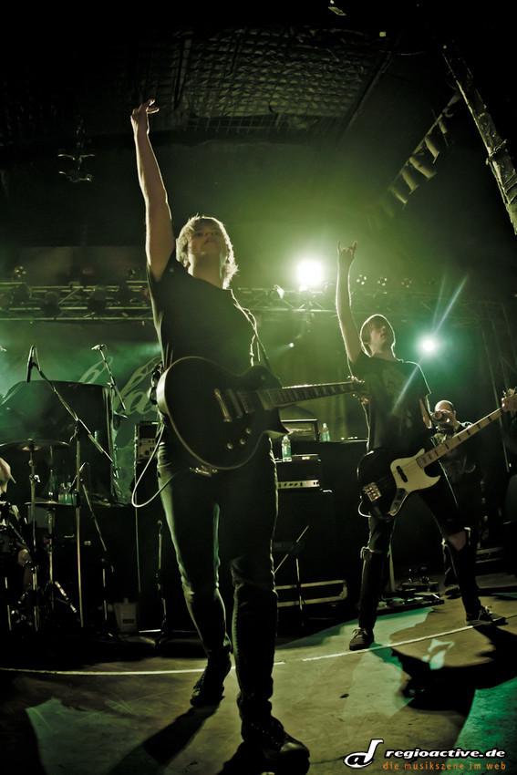 Blessthefall aus Phoenix, Arizona, gibt es seit 2004. Die Post-Hardcore-Band hat 2011 ihr drittes Album "Awakening" veröffentlicht.